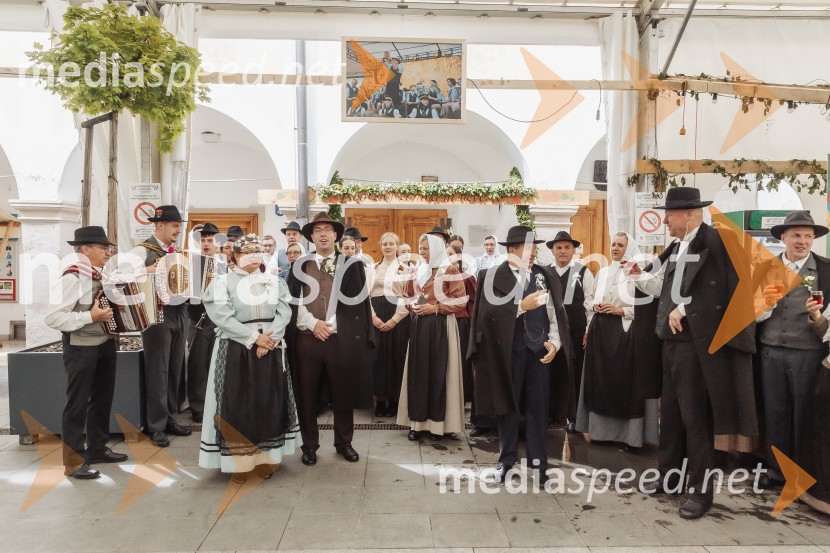 Pivo in cvetje 2025, ohcet in zaključna povorka