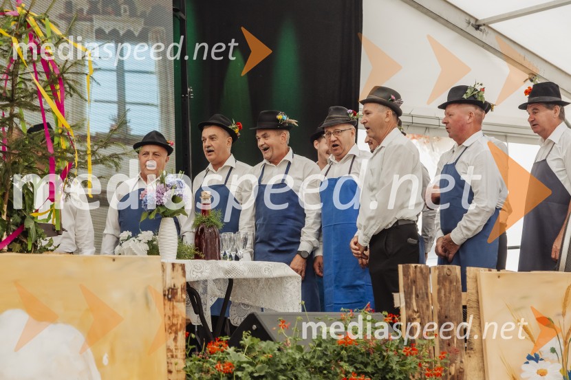 Pivo in cvetje 2025, ohcet in zaključna povorka