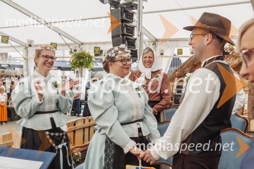  Anja Majoranc;  Matej MajorancPivo in cvetje 2025, ohcet in zaključna povorka