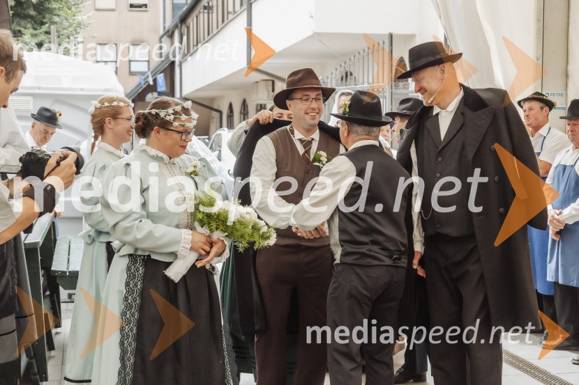  Anja Majoranc;  Matej MajorancPivo in cvetje 2025, ohcet in zaključna povorka