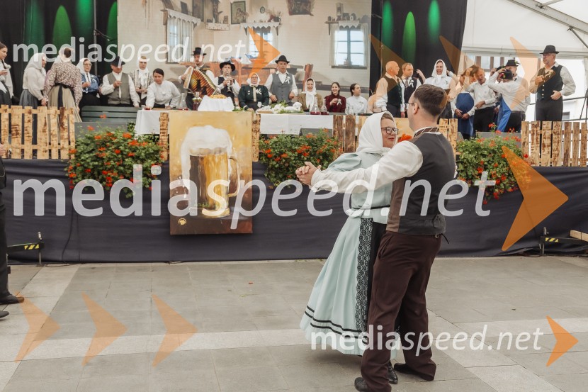 Pivo in cvetje 2025, ohcet in zaključna povorka