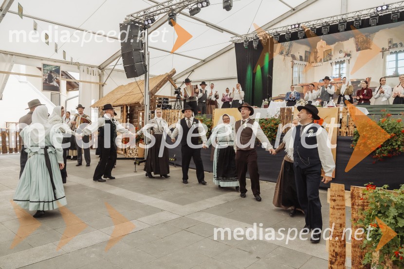 Pivo in cvetje 2025, ohcet in zaključna povorka