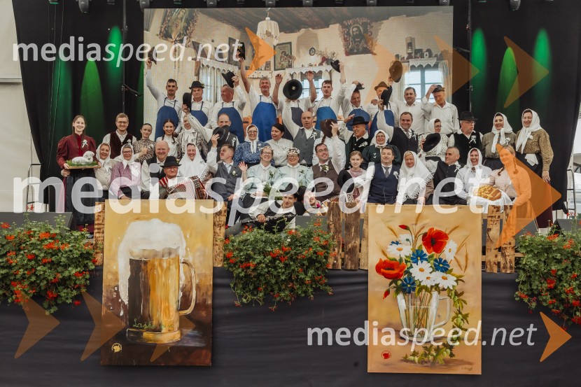 Pivo in cvetje 2025, ohcet in zaključna povorka