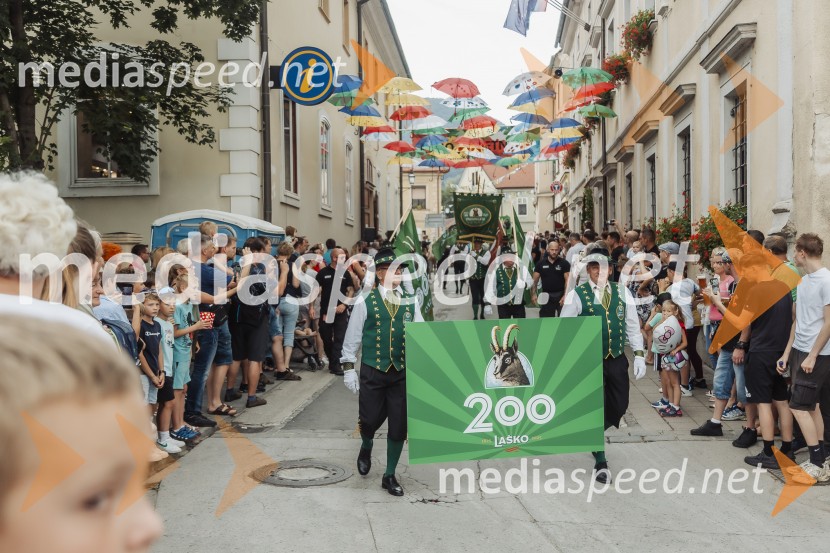 Pivo in cvetje 2025, ohcet in zaključna povorka