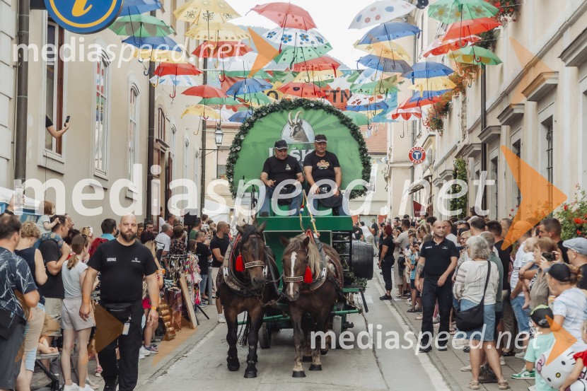 Pivo in cvetje 2025, ohcet in zaključna povorka