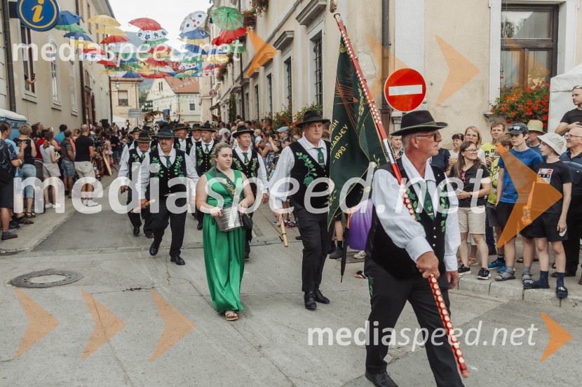 Pivo in cvetje 2025, ohcet in zaključna povorka