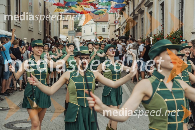 Pivo in cvetje 2025, ohcet in zaključna povorka