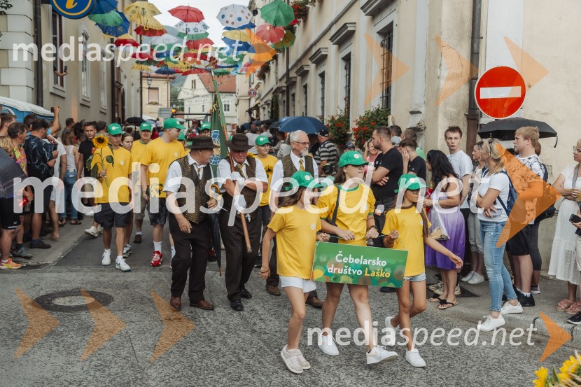Pivo in cvetje 2025, ohcet in zaključna povorka