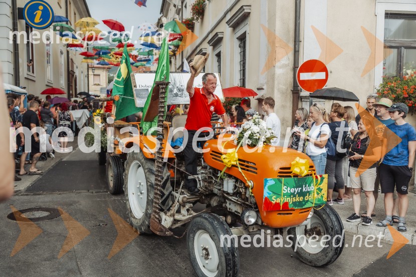 Pivo in cvetje 2025, ohcet in zaključna povorka