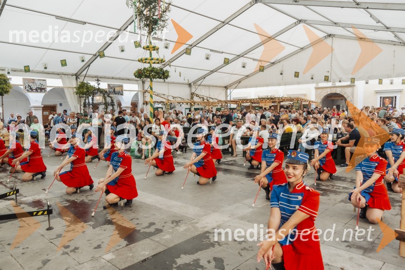 Pivo in cvetje 2025, ohcet in zaključna povorka