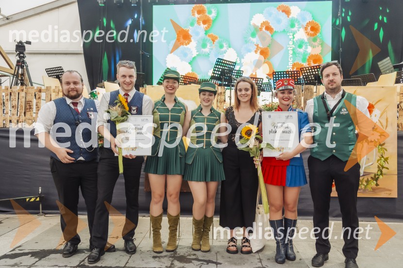 Pivo in cvetje 2025, ohcet in zaključna povorka