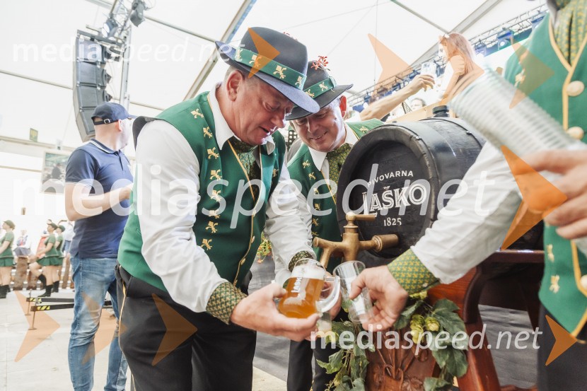 Pivo in cvetje 2025, ohcet in zaključna povorka