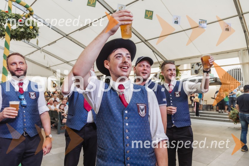 Pivo in cvetje 2025, ohcet in zaključna povorka