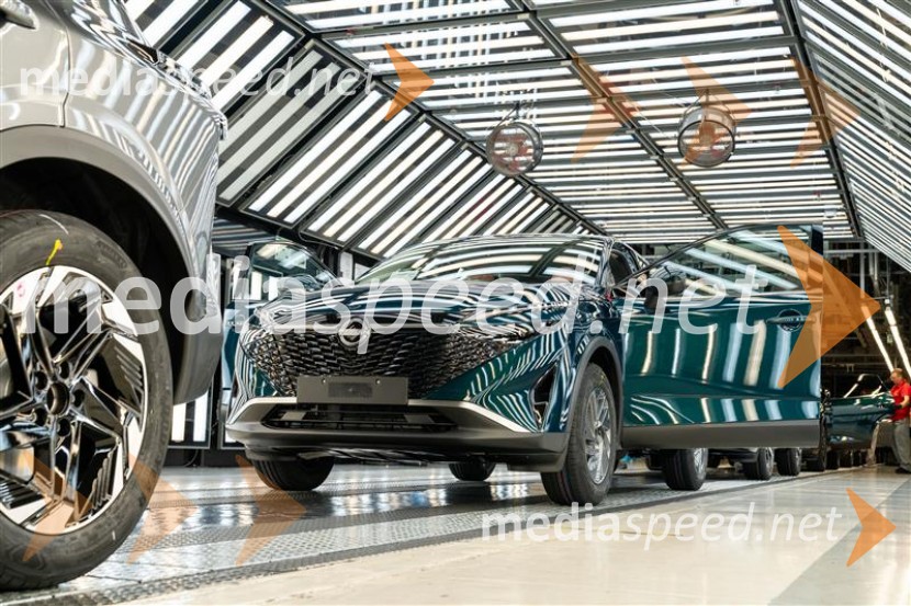 Nissan v Sunderlandu začel proizvodnjo Qashqaija z napredno tehnologijo e-POWER