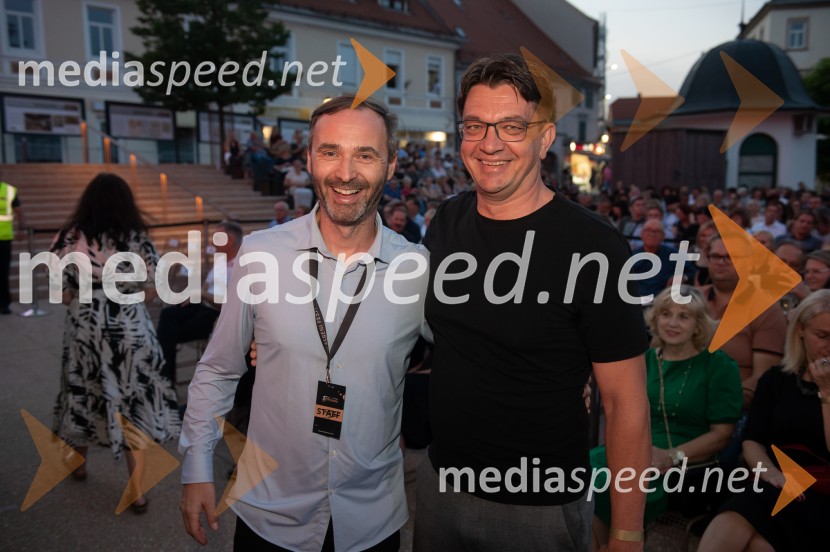  Mladen Delin, direktor festivala Arsana;  Marko Drobnič, predsednik uprave Talum d.d.Maksim Mrvica na Festivalu Arsana