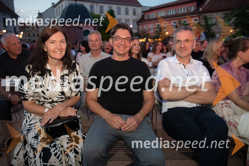  Metka Vidovič;  Marko Drobnič, predsednik uprave Talum d.d.;  Albert Kekec, predsednik ŠGZ, direktor, Dorssen d.o.oMaksim Mrvica na Festivalu Arsana