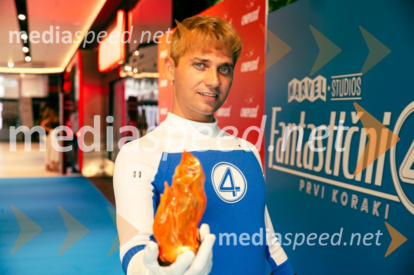  Matic  Gaiser, cosplayer, costumerVečer superjunakov s filmom Fantastični 4: prvi koraki v Cineplexx Ljubljana