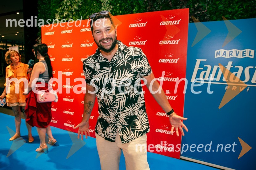  Uroš Bitenc, moderator, vplivnežVečer superjunakov s filmom Fantastični 4: prvi koraki v Cineplexx Ljubljana