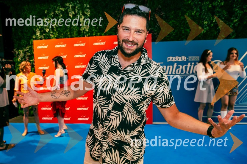  Uroš Bitenc, moderator, vplivnežVečer superjunakov s filmom Fantastični 4: prvi koraki v Cineplexx Ljubljana