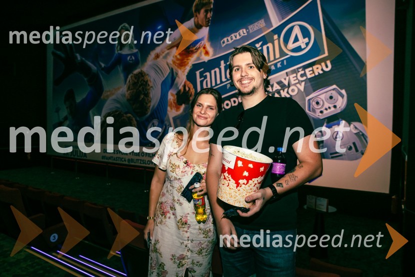 Večer superjunakov s filmom Fantastični 4: prvi koraki v Cineplexx Ljubljana