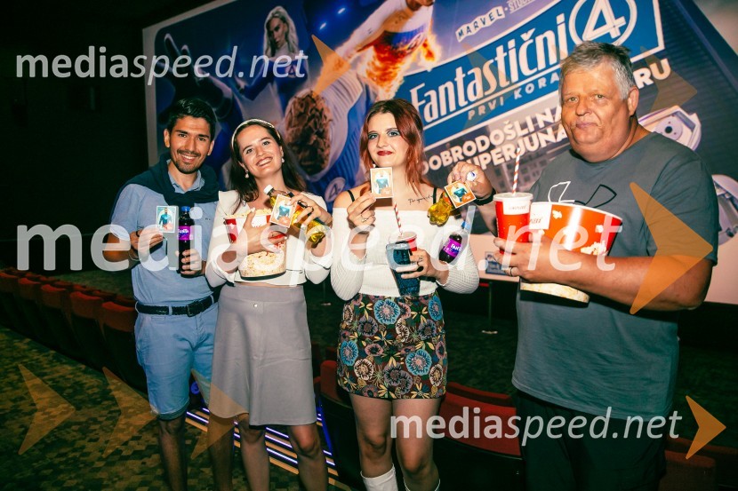 Večer superjunakov s filmom Fantastični 4: prvi koraki v Cineplexx Ljubljana