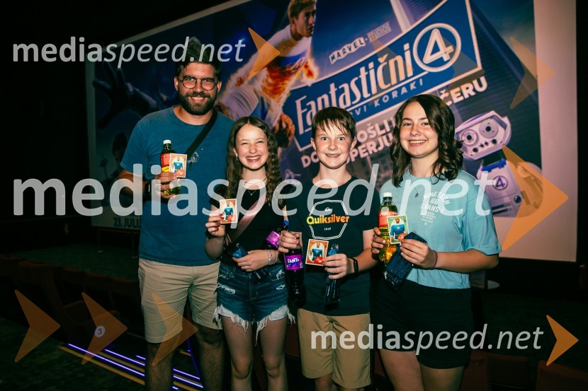 Večer superjunakov s filmom Fantastični 4: prvi koraki v Cineplexx Ljubljana