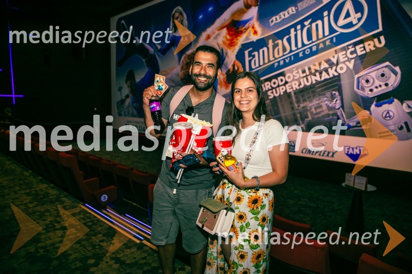 Večer superjunakov s filmom Fantastični 4: prvi koraki v Cineplexx Ljubljana