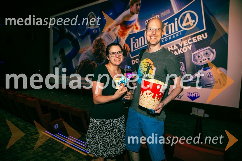 Večer superjunakov s filmom Fantastični 4: prvi koraki v Cineplexx Ljubljana