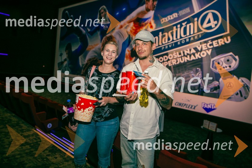 Večer superjunakov s filmom Fantastični 4: prvi koraki v Cineplexx Ljubljana