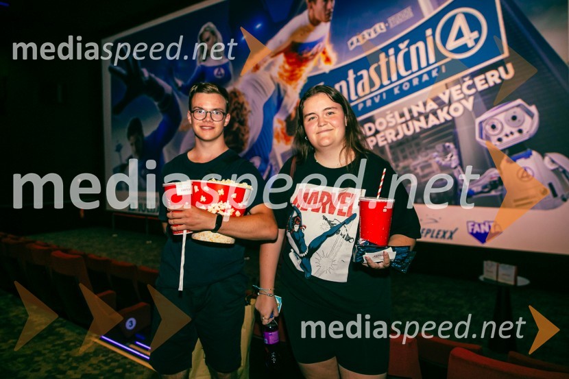 Večer superjunakov s filmom Fantastični 4: prvi koraki v Cineplexx Ljubljana