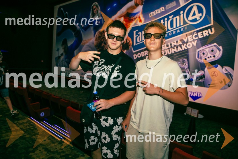 Večer superjunakov s filmom Fantastični 4: prvi koraki v Cineplexx Ljubljana