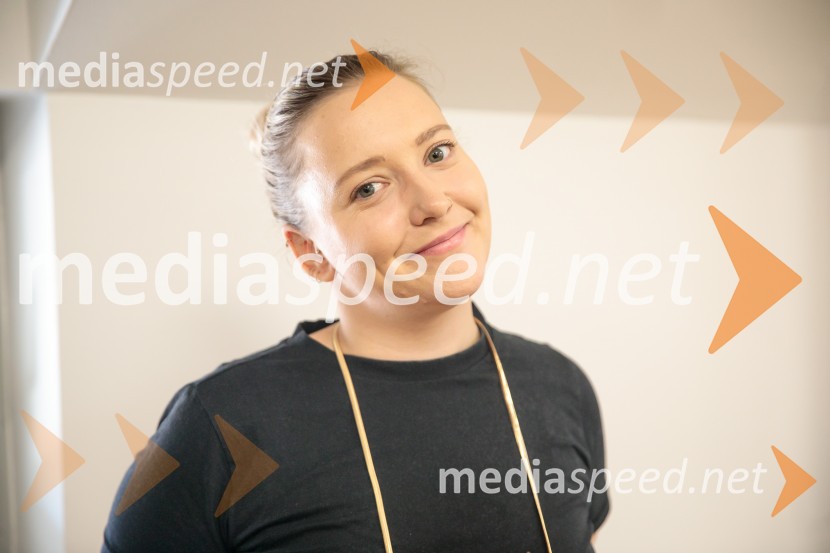 Novinarska konferenca Žana Kranjca in trenerja Mihe Verdnika