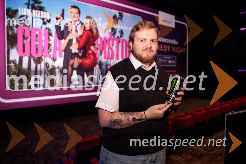  Jure Trsan BlondGola pištola, premiera v Cineplexx Ljubljana