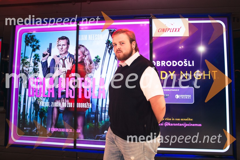  Jure Trsan BlondGola pištola, premiera v Cineplexx Ljubljana