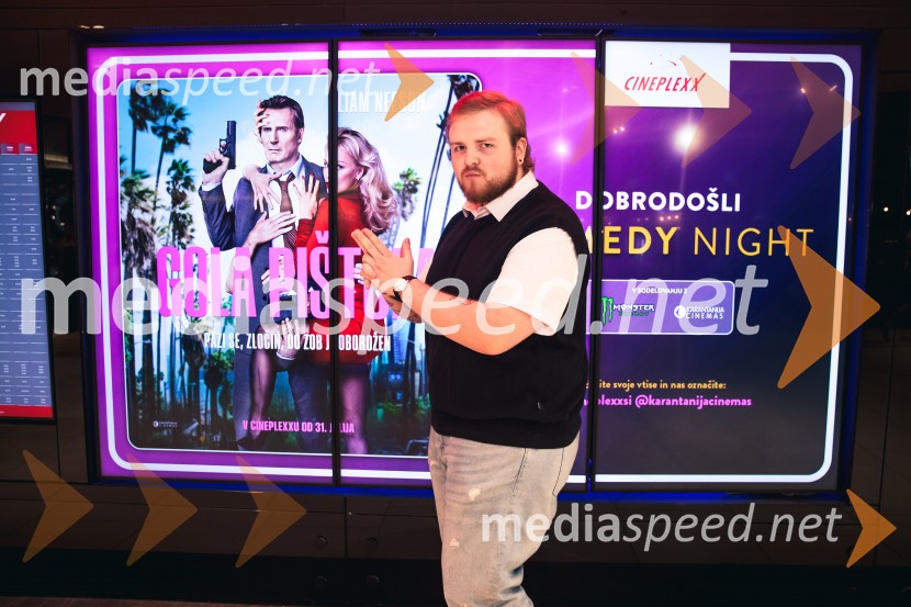  Jure Trsan BlondGola pištola, premiera v Cineplexx Ljubljana