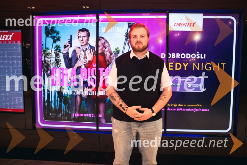  Jure Trsan BlondGola pištola, premiera v Cineplexx Ljubljana