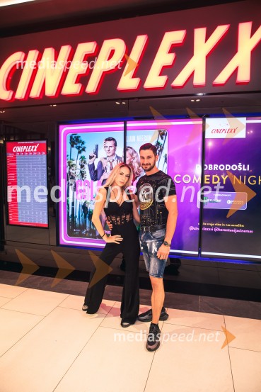  Patricija Štifter - RIYA, model, pevka, tiktokerka;  Aljaž  GazdekGola pištola, premiera v Cineplexx Ljubljana