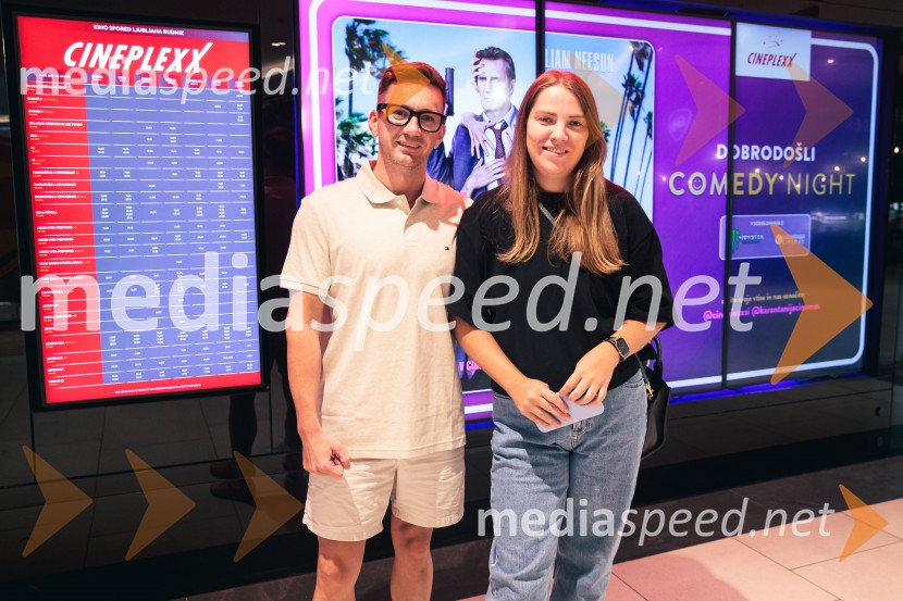  David Dobrikovic;  Patricija KastelicGola pištola, premiera v Cineplexx Ljubljana