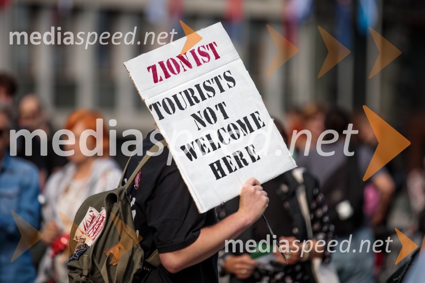 Protest civilne družbe Gaza strada, kaj dela vlada!?