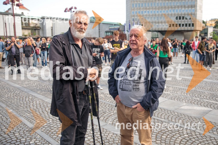 Protest civilne družbe Gaza strada, kaj dela vlada!?