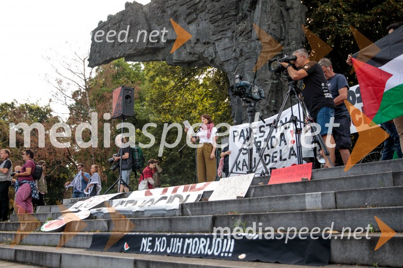 Protest civilne družbe Gaza strada, kaj dela vlada!?