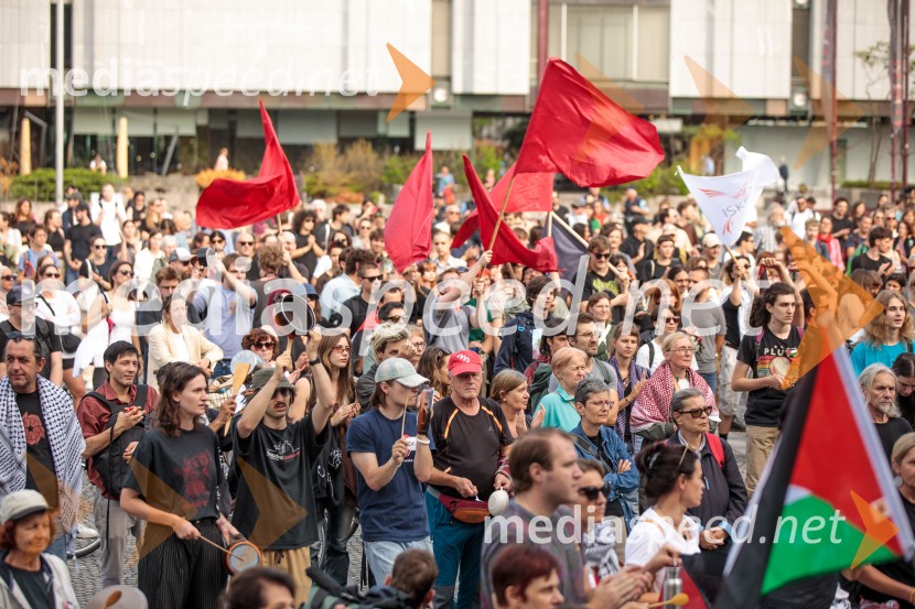 Protest civilne družbe Gaza strada, kaj dela vlada!?