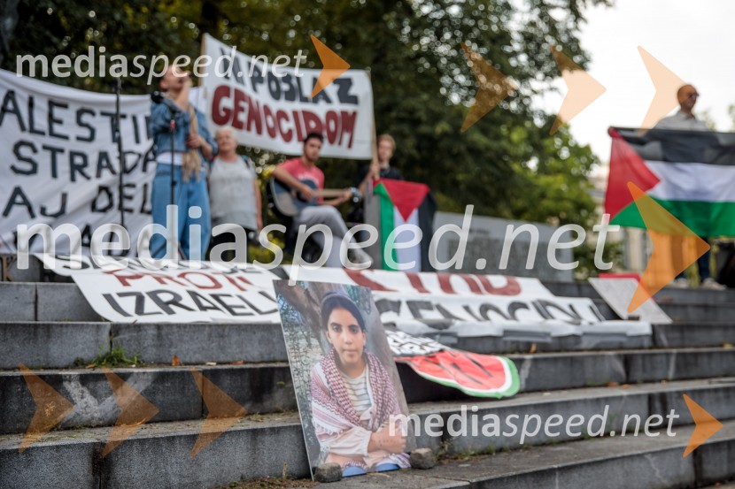 Protest civilne družbe Gaza strada, kaj dela vlada!?