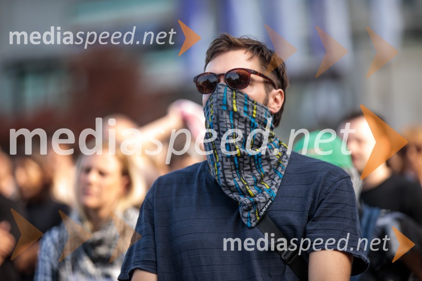 Protest civilne družbe Gaza strada, kaj dela vlada!?