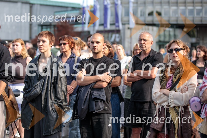 Protest civilne družbe Gaza strada, kaj dela vlada!?