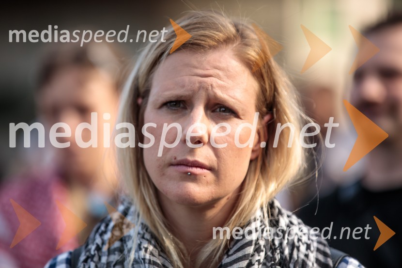 Protest civilne družbe Gaza strada, kaj dela vlada!?