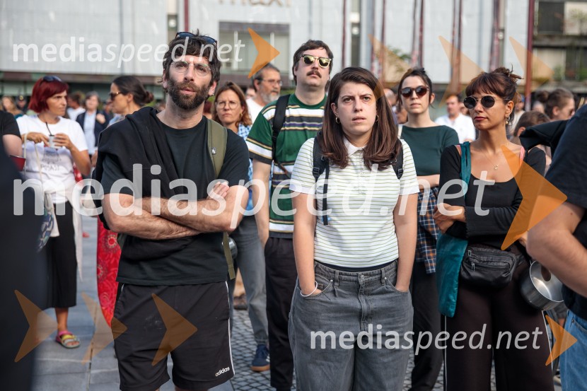 Protest civilne družbe Gaza strada, kaj dela vlada!?
