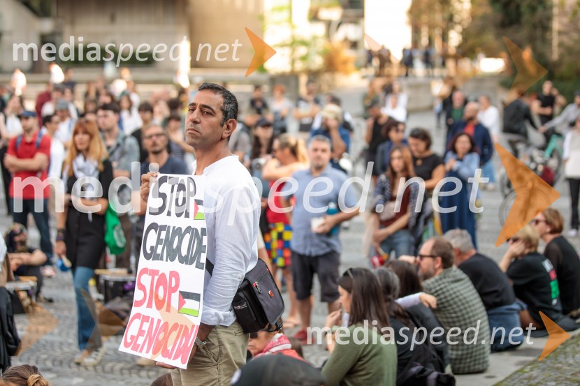 Protest civilne družbe Gaza strada, kaj dela vlada!?