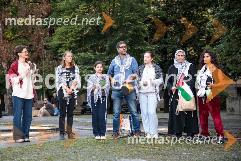 Protest civilne družbe Gaza strada, kaj dela vlada!?