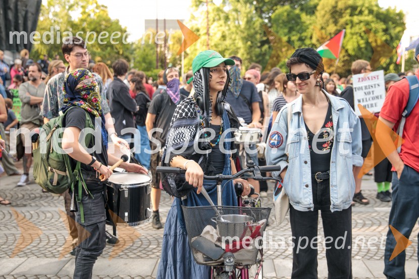 Protest civilne družbe Gaza strada, kaj dela vlada!?